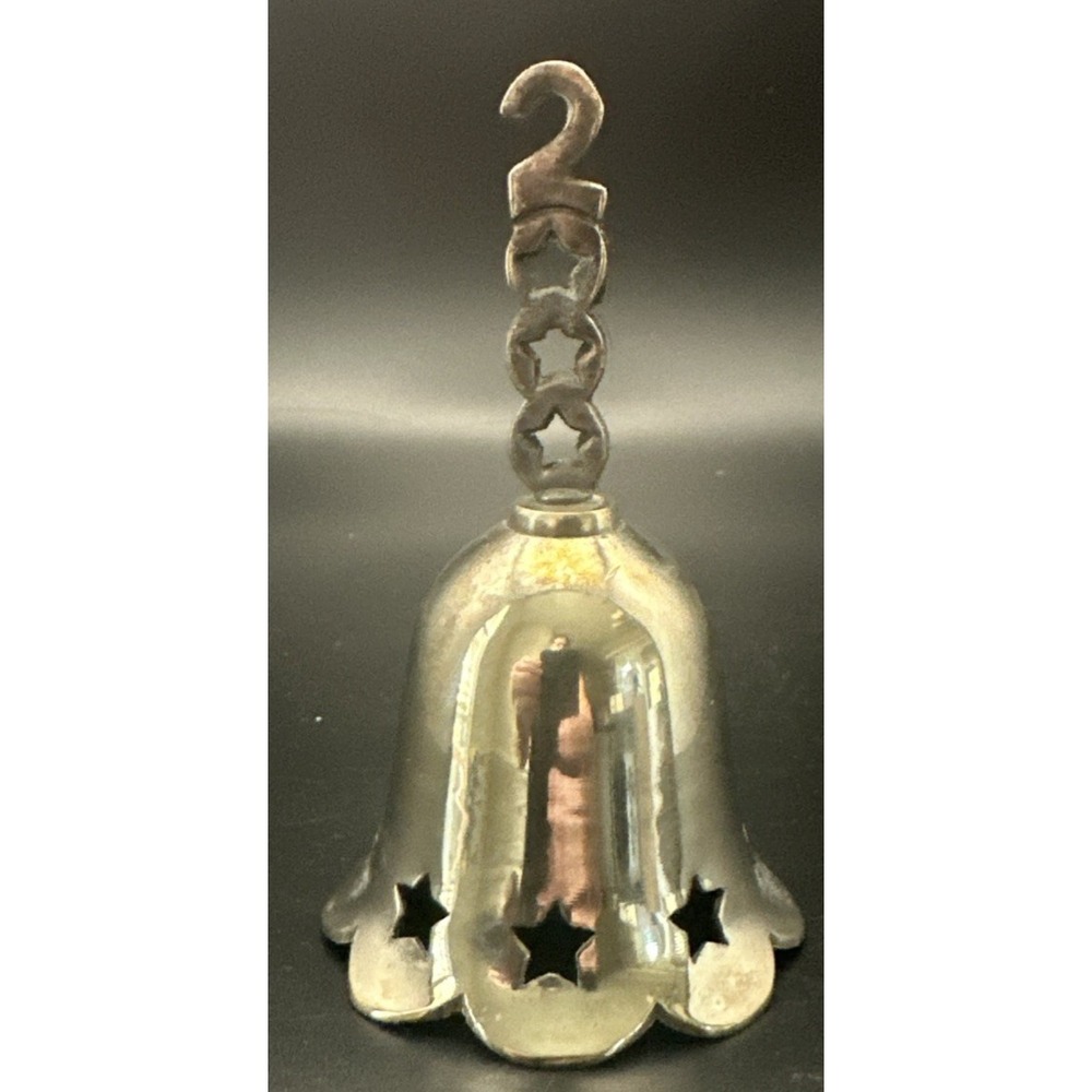 International Silversmith Annual Vintage 2000 Bell Made in India No Box